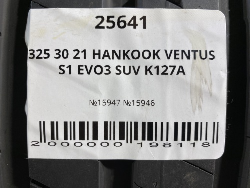 325 30 21 HANKOOK VENTUS S1 EVO3 SUV K127A