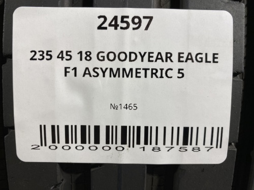 235 45 18 GOODYEAR EAGLE F1 ASYMMETRIC 5