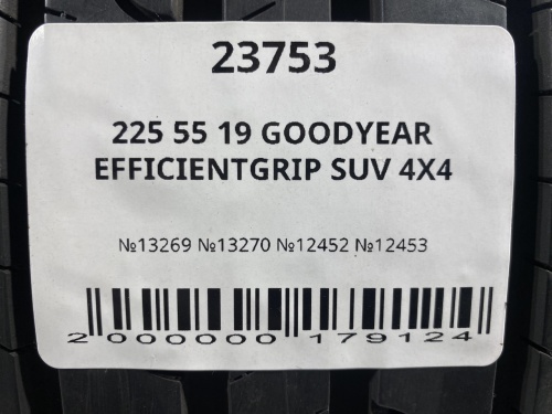 225 55 19 GOODYEAR EFFICIENTGRIP SUV 4X4
