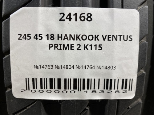 245 45 18 HANKOOK VENTUS PRIME 2 K115