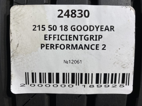 215 50 18 GOODYEAR EFFICIENTGRIP PERFORMANCE 2