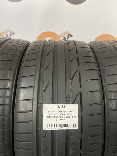 245 35 18 BRIDGESTONE POTENZA S001 RFT
