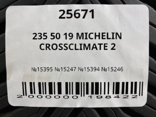 235 50 19 MICHELIN CROSSCLIMATE 2