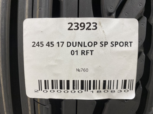 245 45 17 DUNLOP SP SPORT 01 RFT