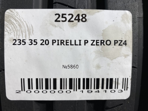 235 35 20 PIRELLI P ZERO PZ4