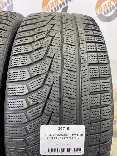 255 45 20 HANKOOK WINTER I'CEPT EVO2 W320A SUV