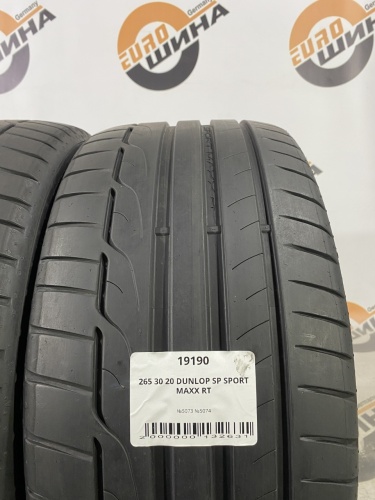 265 30 20 DUNLOP SP SPORT MAXX RT