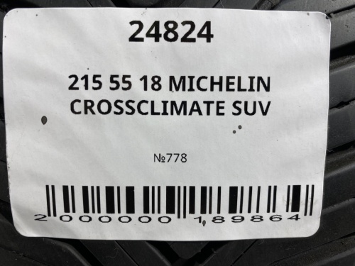 215 55 18 MICHELIN CROSSCLIMATE SUV