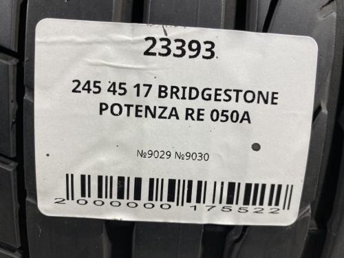 245 45 17 BRIDGESTONE POTENZA RE 050A