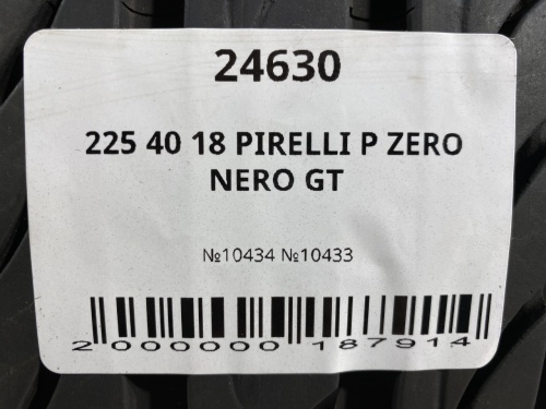 225 40 18 PIRELLI P ZERO NERO GT