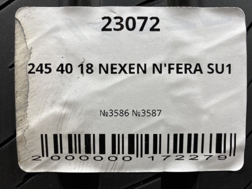 245 40 18 NEXEN N'FERA SU1