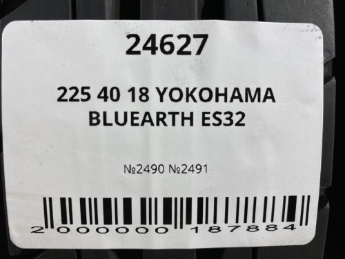 225 40 18 YOKOHAMA BLUEARTH ES32