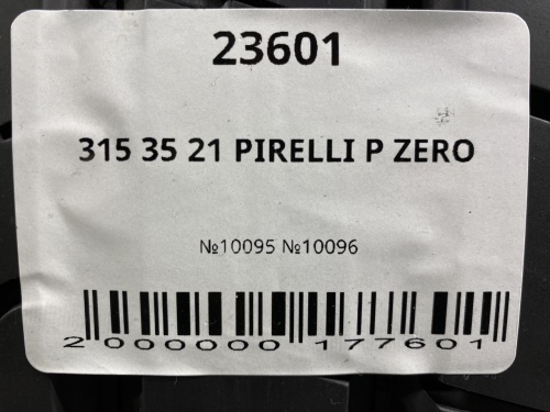315 35 21 PIRELLI P ZERO