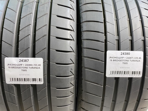 (РАЗНОШИР + 24380) 255 40 18 BRIDGESTONE TURANZA T005