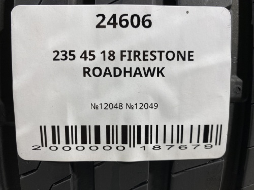 235 45 18 FIRESTONE ROADHAWK