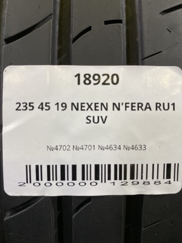 235 45 19 NEXEN N'FERA RU1 SUV