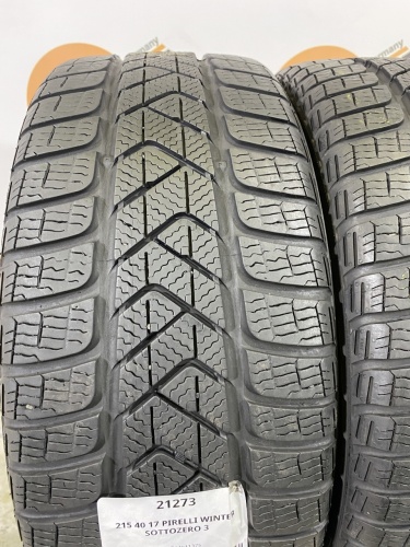 215 40 17 PIRELLI WINTER SOTTOZERO 3