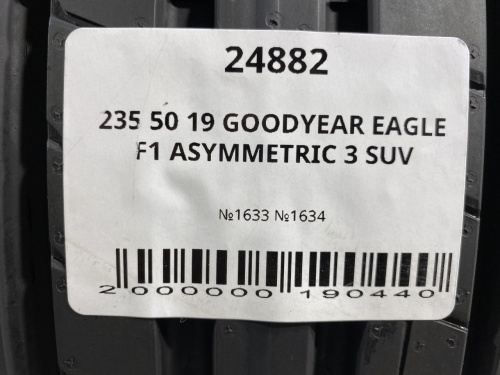 235 50 19 GOODYEAR EAGLE F1 ASYMMETRIC 3 SUV