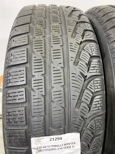 215 60 17 PIRELLI WINTER SOTTOZERO 210 SERIE II