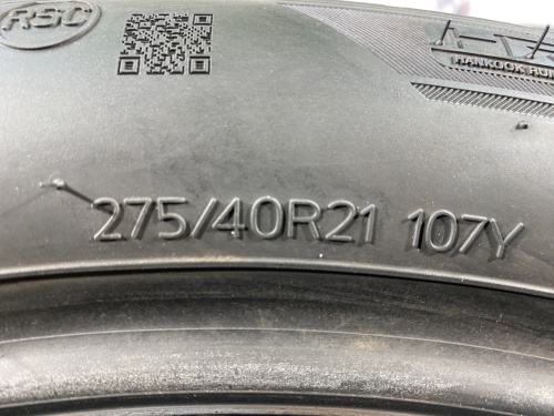 (РАЗНОШИР + 23120) 275 40 21 HANKOOK VENTUS S1 EVO 3 SUV K127C RFT