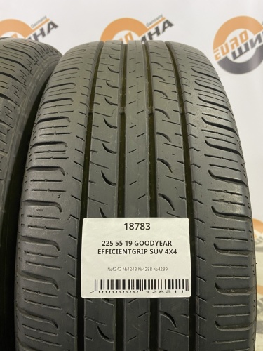 225 55 19 GOODYEAR EFFICIENTGRIP SUV 4X4