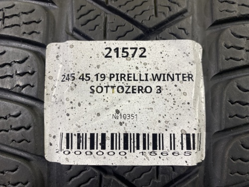 245 45 19 PIRELLI WINTER SOTTOZERO 3
