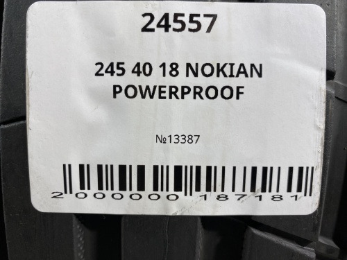 245 40 18 NOKIAN POWERPROOF