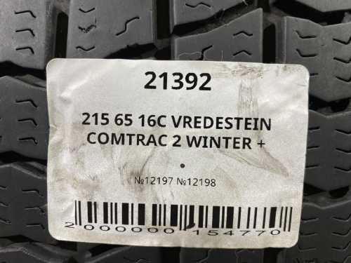 215 65 16C VREDESTEIN COMTRAC 2 WINTER +