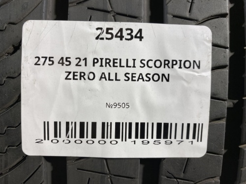 275 45 21 PIRELLI SCORPION ZERO ALL SEASON