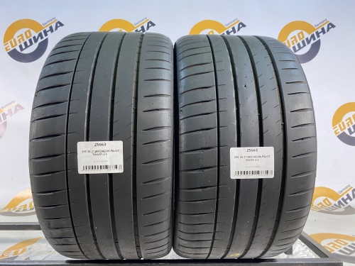 295 30 21 MICHELIN PILOT SPORT 4 S