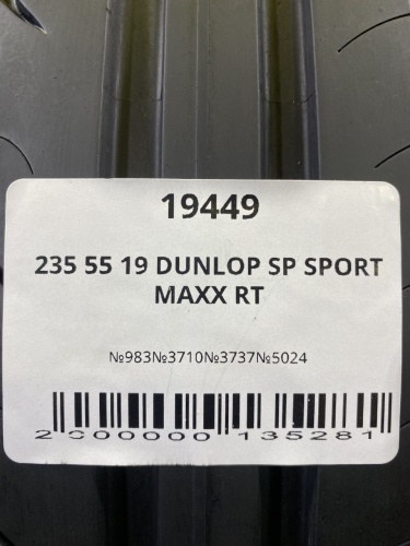 235 55 19 DUNLOP SP SPORT MAXX RT