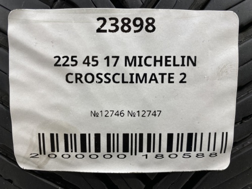 225 45 17 MICHELIN CROSSCLIMATE 2