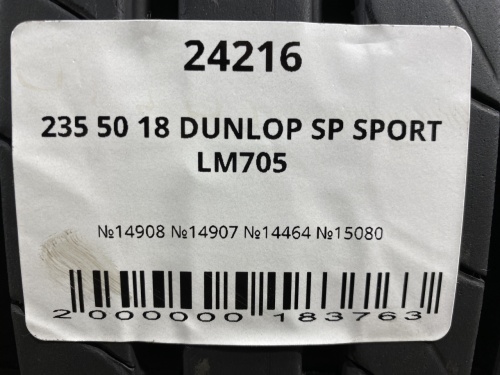 235 50 18 DUNLOP SP SPORT LM705