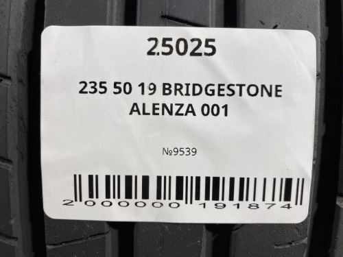 235 50 19 BRIDGESTONE ALENZA 001