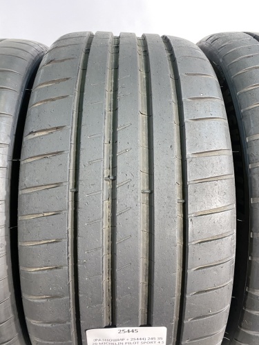 (РАЗНОШИР + 25445) 275 30 20 MICHELIN PILOT SPORT 4 S