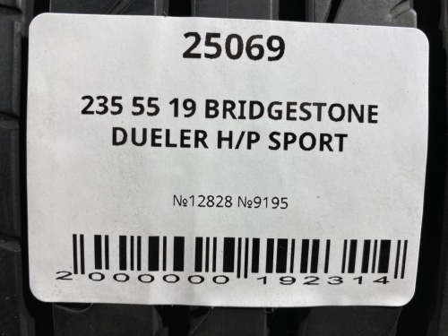 235 55 19 BRIDGESTONE DUELER H/P SPORT