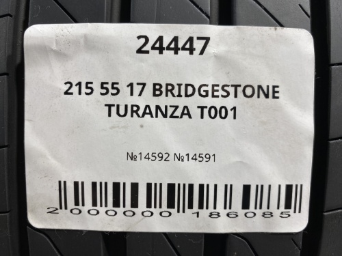215 55 17 BRIDGESTONE TURANZA T001