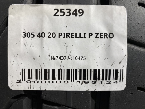 305 40 20 PIRELLI P ZERO