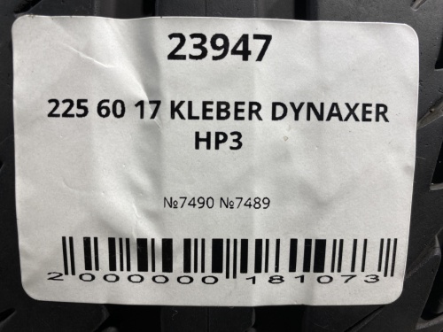 225 60 17 KLEBER DYNAXER HP3