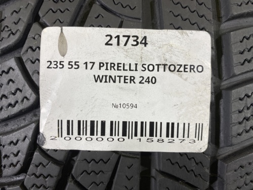 235 55 17 PIRELLI SOTTOZERO WINTER 240