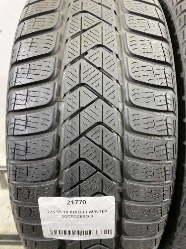 225 55 18 PIRELLI WINTER SOTTOZERO 3