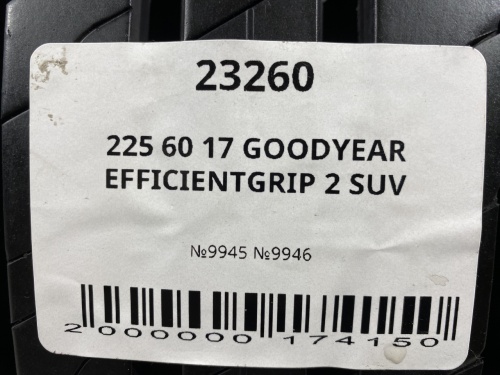 225 60 17 GOODYEAR EFFICIENTGRIP 2 SUV
