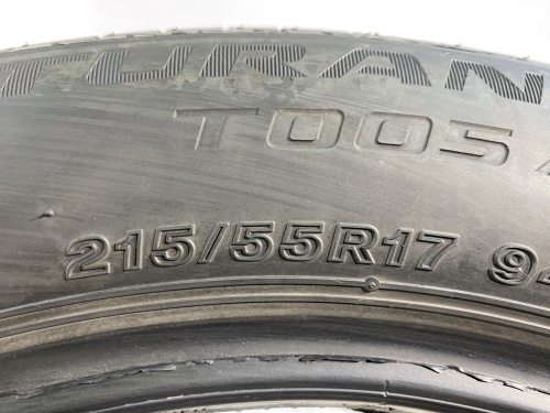 215 55 17 BRIDGESTONE TURANZA T005A