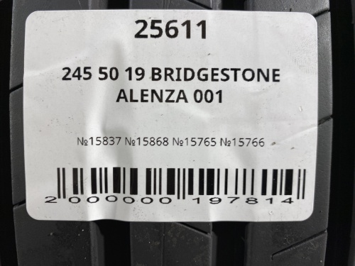 245 50 19 BRIDGESTONE ALENZA 001