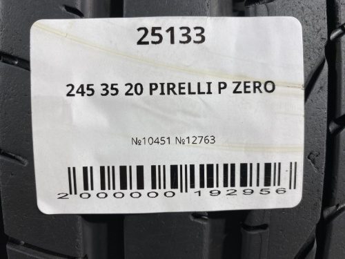 245 35 20 PIRELLI P ZERO