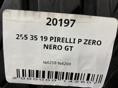 255 35 19 PIRELLI P ZERO NERO GT
