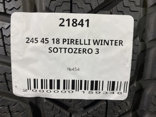 245 45 18 PIRELLI WINTER SOTTOZERO 3