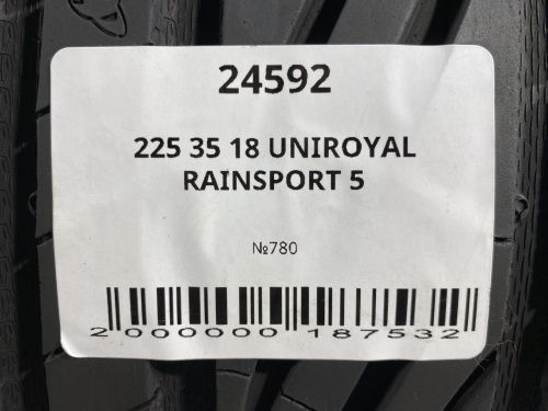 225 35 18 UNIROYAL RAINSPORT 5