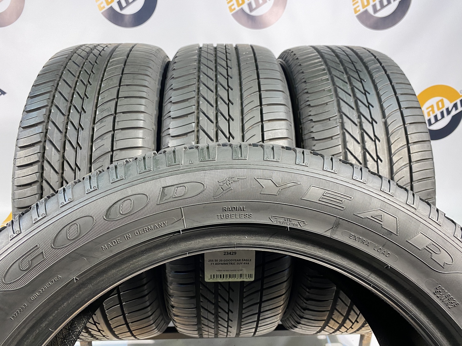 255 50 20 GOODYEAR EAGLE F1 ASYMMETRIC SUV 4X4