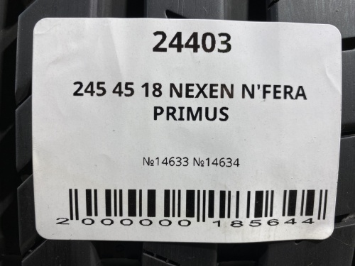 245 45 18 NEXEN N'FERA PRIMUS